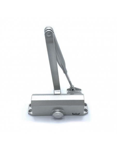 CIERRAPUERTA MA200/2 PLATA