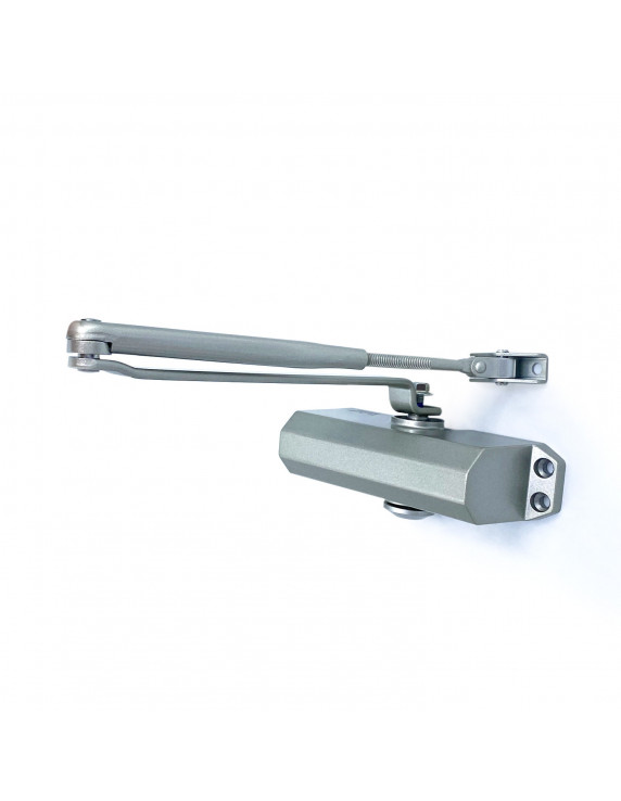 CIERRAPUERTA MA200/2 PLATA