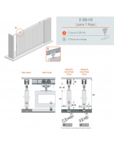 SISTEMA CORREDIZO D-300 2