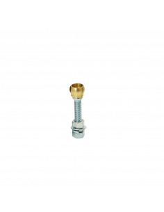 GUIA SIMPLE 25MM BRONCE