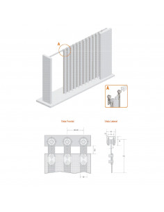 SISTEMA CORREDIZO LN-150 2