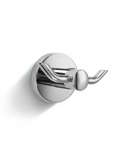 PERCHA DOBLE 6122 CROMO