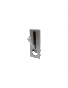 TIRADOR RECTANGULAR E811 ZINC 66 MM PTA/CORREDERA 2