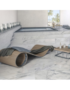 POR.MARMOL MATE AURORA BIANCO RECT.