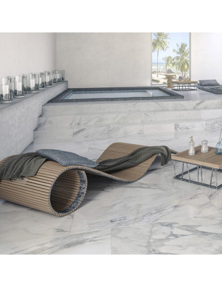 POR.MARMOL MATE AURORA BIANCO RECT.