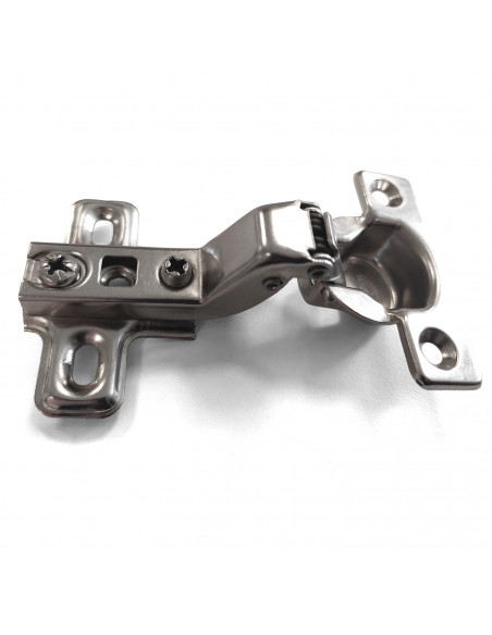 BISAGRA MUEBLE CURVA 26 MM SLIDE ON (SET - 2 UNID)