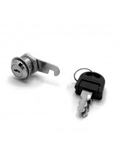 CERRADURA GUANTERA 25MM CROMO DAP