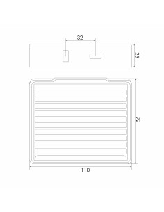 JABONERA DUCHA 6201 INOX 2