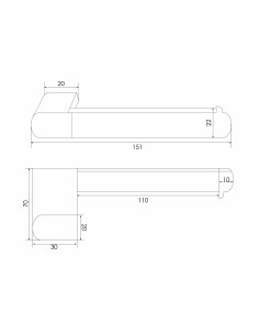 PORTA ROLLO 6133 CROMO 2