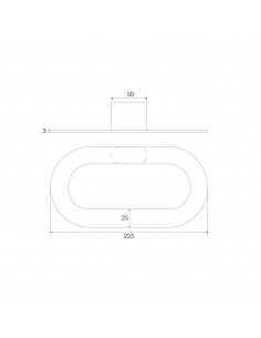 TOALLERO ARGOLLA 6133 CROMO 2