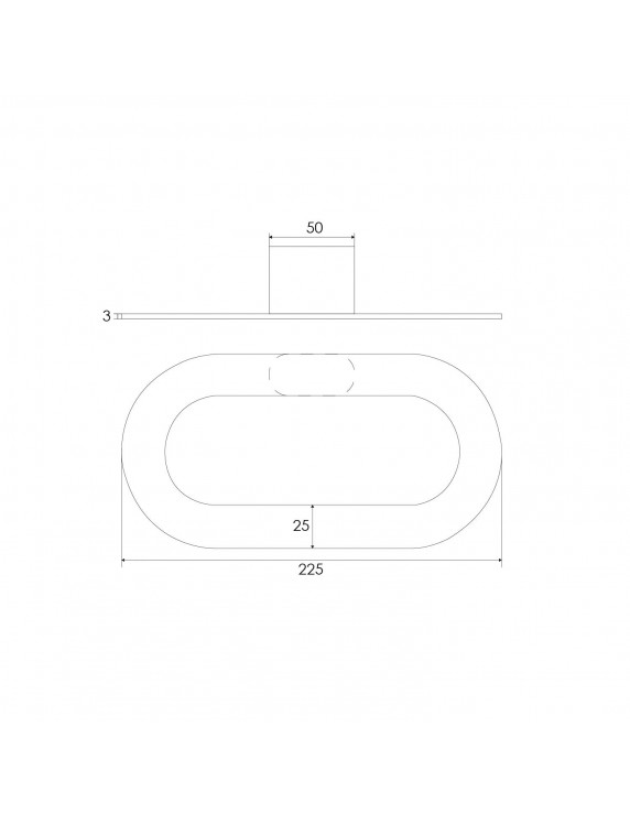 TOALLERO ARGOLLA 6133 CROMO