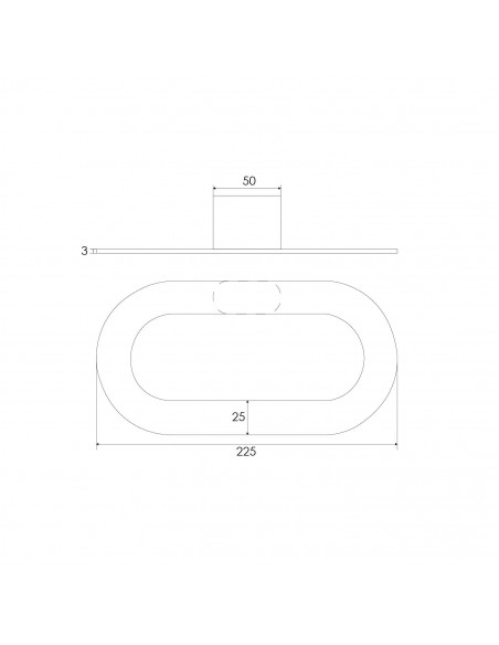 TOALLERO ARGOLLA 6133 CROMO