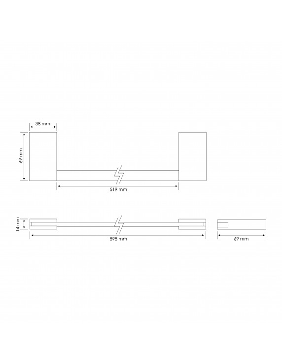 TOALLERO BARRA 6114 CROMO