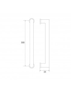 MANILLON 209 25X300MM INOX 2