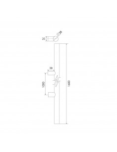 MANILLON 240 38X1600MM INOX 2