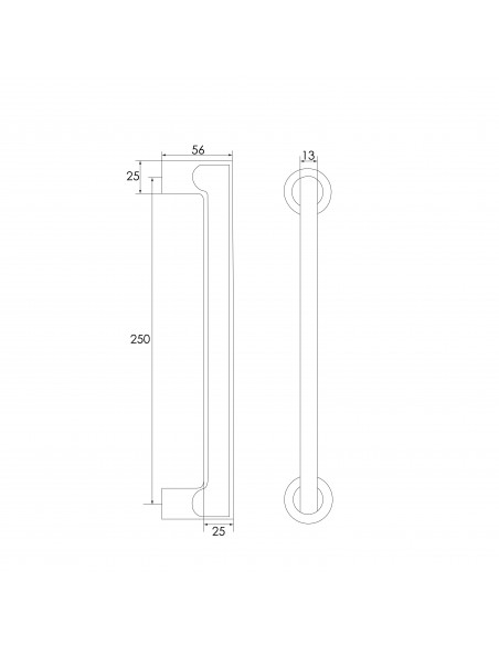 MANILLON 300-34 250 MM INOX
