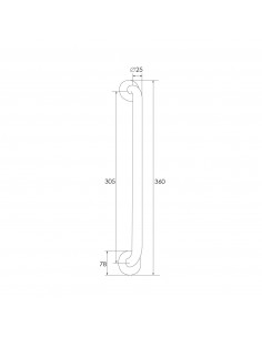 MANILLON 301-B 305MM INOX 2