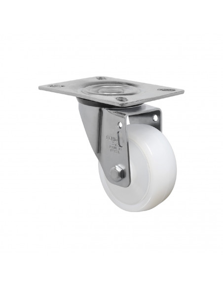 RUEDA GIRATORIA SIN FRENO 170KG/100MM NYLON TÉCNICO