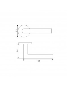 MANILLA JUEGO 2809 MACIZA INOX 2