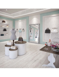 GRES PORCELANICO RACCONTO BIANCO 20X90