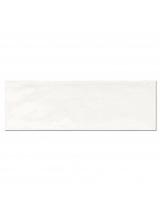 CERAMICA MURO BRILLO BRICK BLANCO 10X30 2