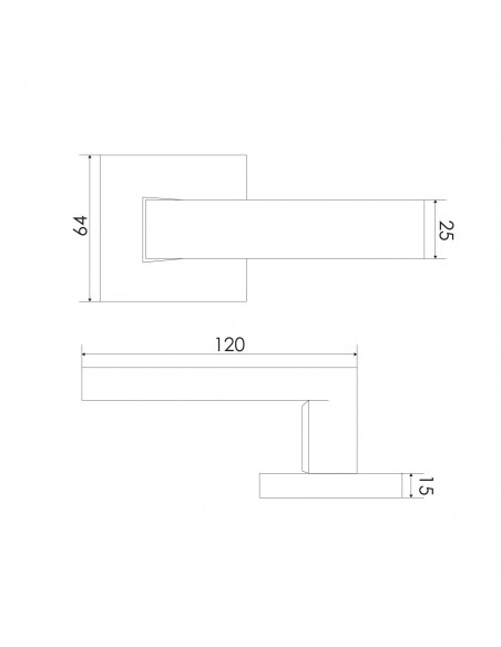CERRADURA 1803 TUBULAR MANILLA PASO NG