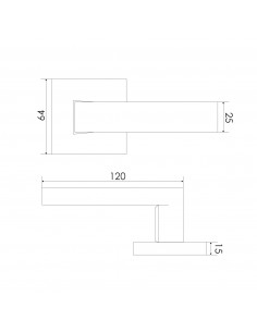 CERRADURA 1803 TUBULAR MANILLA PASO NS 2