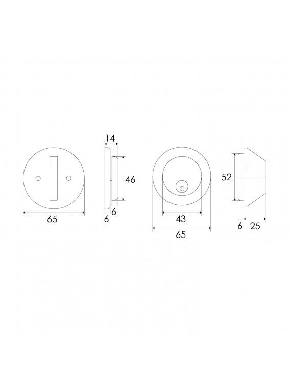 CERROJO D101 SIMPLE US32D