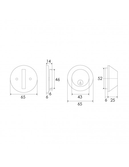 CERROJO D101 SIMPLE US32D