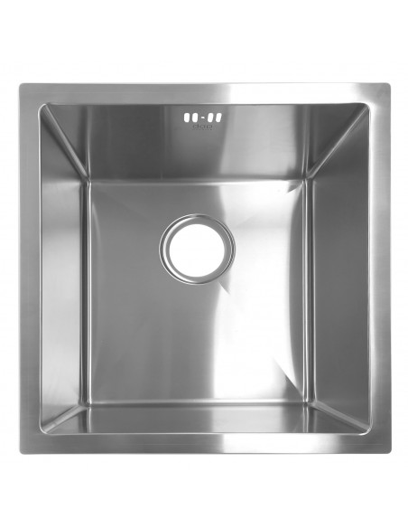 LAVAPLATO B/C 1 CUBA 901001 C/DESAGUE Y SIFON INOX SATIN