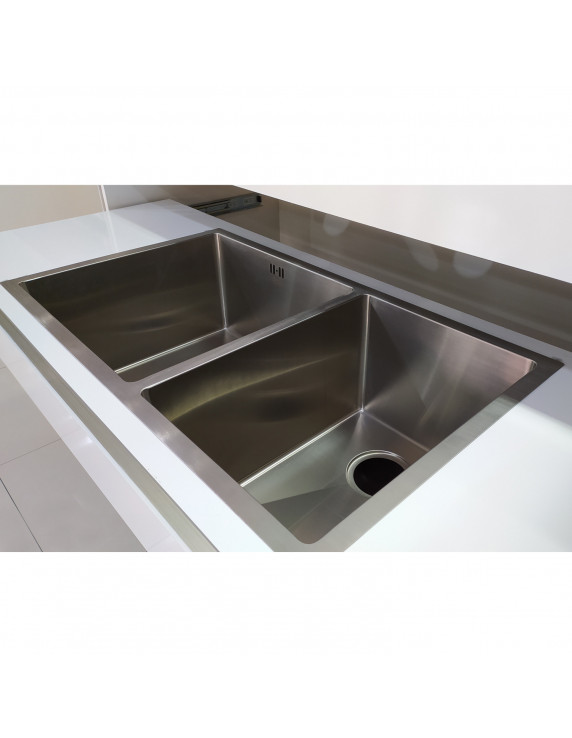 LAVAPLATO B/C 2 CUBAS 903014 C/DESAGUE Y SIFON