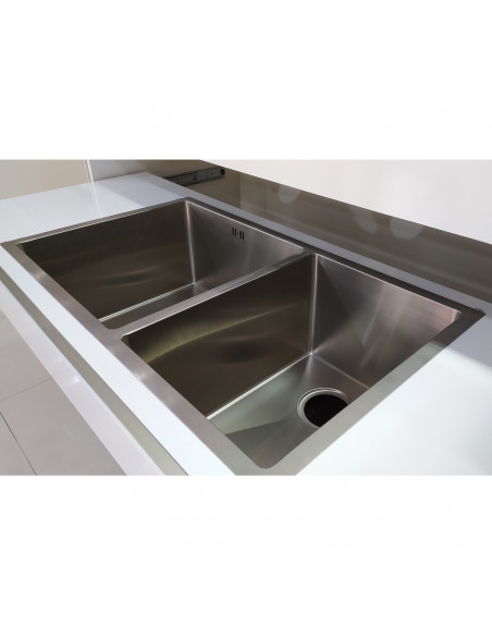 LAVAPLATO B/C 2 CUBAS 903014 C/DESAGUE Y SIFON