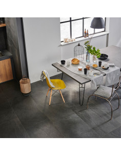 PORCELANATO  X-ROCK NEGRO 60X120