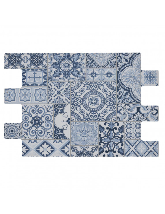 CERAMICA PISO MATE CLASSICO COBALTO 34X50