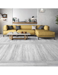PORCELANATO MADERA MARINE GRIS 20X120