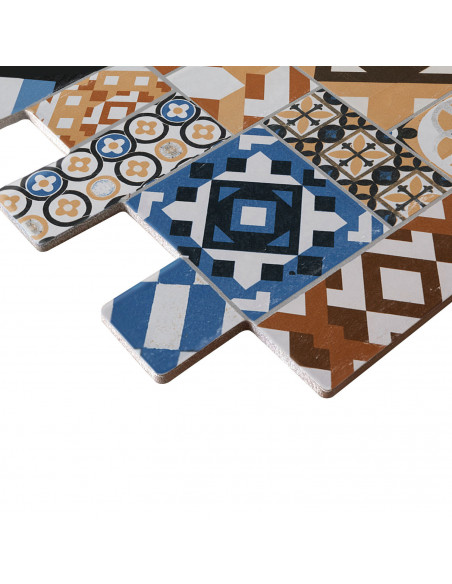 CERAMICA PISO MATE CLASSICO MULTICOLOR 34X50