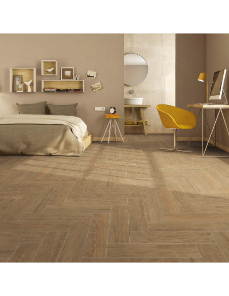 GRES PORCELANICO WOOD SOFT TABACO 30X60