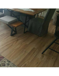 PORCELANATO MADERA EBANO NUEZ 20X120