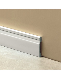 DISPLAY DE GUARDAPOLVOS 70X10 LINE BLANCO MATE