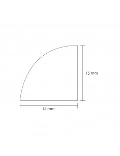 DISLPAY DE JUNQUILLOS RODON 15X15 CACAO MATE 2