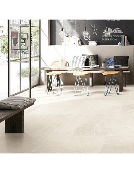 GRES PORCELANICO SANDSTONE IVORY 60X60
