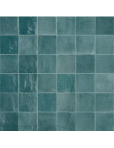 CERAMICA MURO BRILLO MELANGE AQUA MARINA 10X10 2