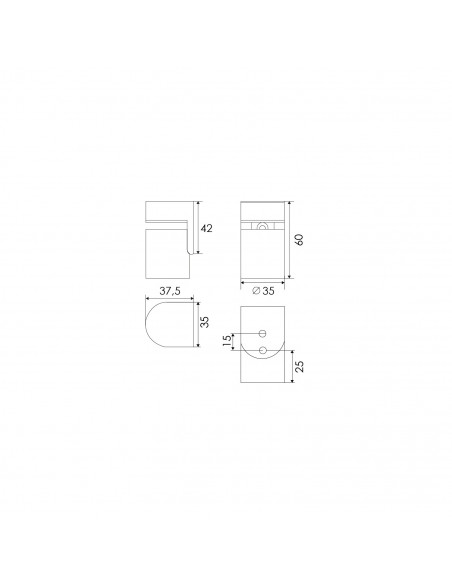 TOPE PUERTA MAGNÉTICO JNF