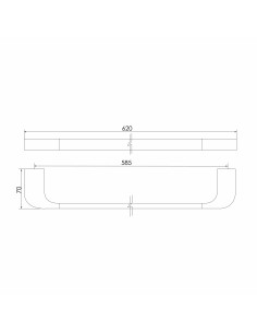TOALLERO BARRA 6201INOX 2