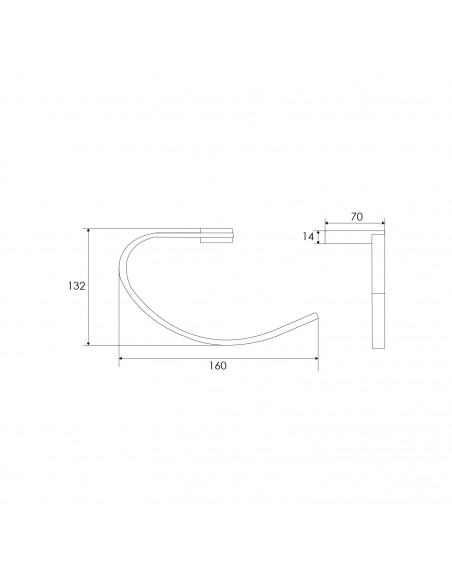 TOALLERO 5541 DE ARGOLLA ZEN