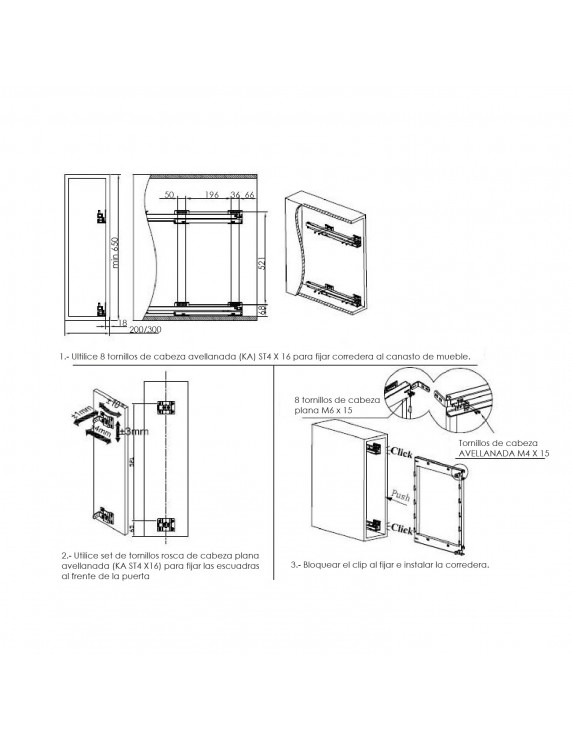 ESPECIERO LAT. DER FLAT GREY 150 MM 2 NIVEL...