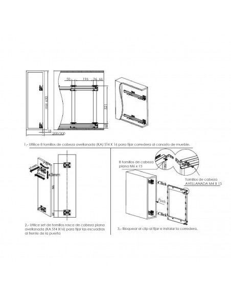 ESPECIERO LAT. DER FLAT GREY 150 MM 2 NIVEL DARK GREY