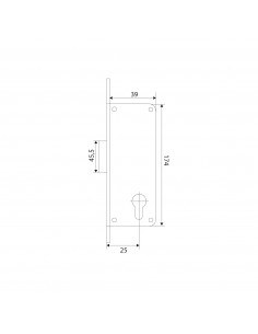 CERRADURA VAIVEN PERFIL 2216 2