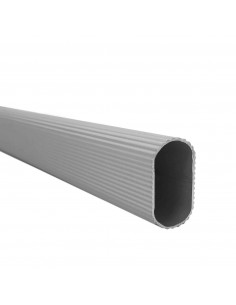 BARRA OVALADA ALUM 3.0 MTS