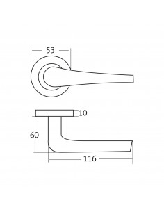 MANILLA JUEGO 4823-C INOX SIN BOC. 2